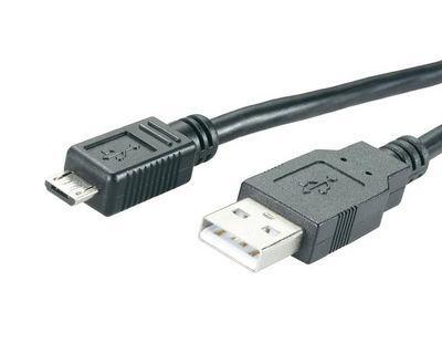 MediaRange USB-kabels USB - USB micro 1.2m