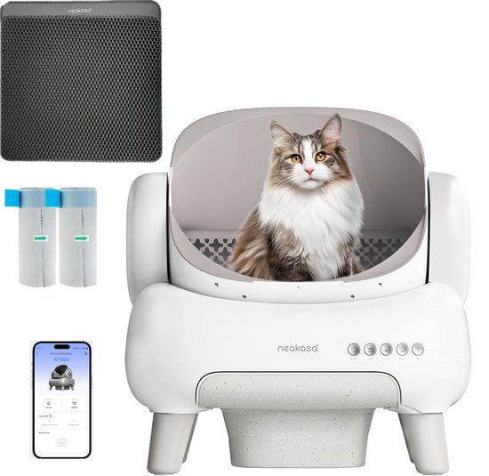 Neakasa M1 Plus Zelfreinigende Kattenbak XXL - Wit