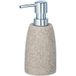 WENKO zeepdispenser Goa 360 ml polyresin grijs
