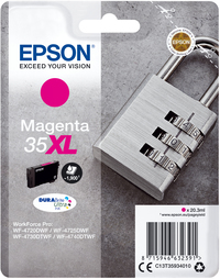 Epson 35XL Magenta Ink Cartridge - Original - 1900 Pages - C13T35934010