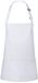 Karlowsky Korte schort met bib Basic wit Textiel Effen 60 cm 75 cm