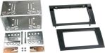 ACV 2-DIN panneau adapté pour Audi A4 B6 (8E) 2000-2009 - Seat Exeo (3R) 2009-2013 - couleur : Noir