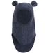 Huttelihut Schlupfmütze - 1-lagig - Wollvlies - Ombre Blue m. Oh - 4-6 Jahre (104-116)