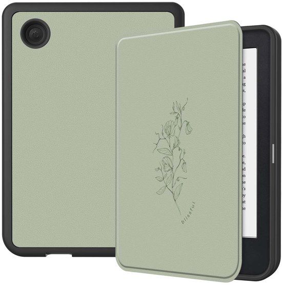 imoshion Ploonk B.V. Ereader Hoes - Geschikt voor Kobo Clara 2E/Tolino Shine 4 - Groen