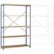 Manuflex RP1026.3003 Étagère de rayonnage module de base 200 kg (L x H x P) 97 x 2 x 40 cm Acier thermolaqué Rubinrot Étagère en bois