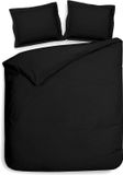 Heckettlane Dekbedovertrek Punto - Zwart - 240x200-220 cm