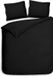 Heckettlane Dekbedovertrek Punto - Zwart - 240x200-220 cm