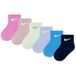 NIKE Nhn Swoosh 6pk Infant Ankle So baby-jongens blender