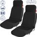 Kingsleeve Housse de siège auto Universel - 600D Oxford – 2 Pièces Noir