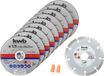 KWB set de doorslijpschijven 125x1,0mm
