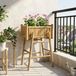 Maison Exclusive - Jardinière d'extérieur avec support, style naturel, 50 x 38 x 74 cm, en bambou