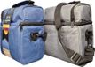 Koopman Sac isotherme 1er incl. boîte à lunch et bouteille - bleu foncé ou gris
