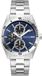 Guess Velocity Quartz Analoog Horloge Zilverkleurig Kast Gemaakt Van 100% Roestvrij Staal En Een Band Van 100% Roestvrij Staal 43 GW1061G1, GW1061G2, GW1061G6, GW1061G7