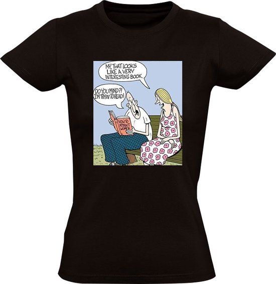 Hoe versier je vrouwen Dames T-shirt - Zwart - Maat L