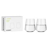 RITZENHOFF 6111007 Waterglas, 500 ml, serie lichtwit, 2 stuks drinkglazen in geschenkset, stijlvol, Made in Germany