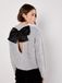 Apricot Bow Back Shimmer Fluffy Jumper