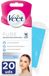 Veet Facial Hair Removal Strips Sensitive Skin 20 Units