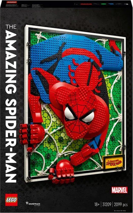 LEGO ART De geweldige Spider-Man - 31209