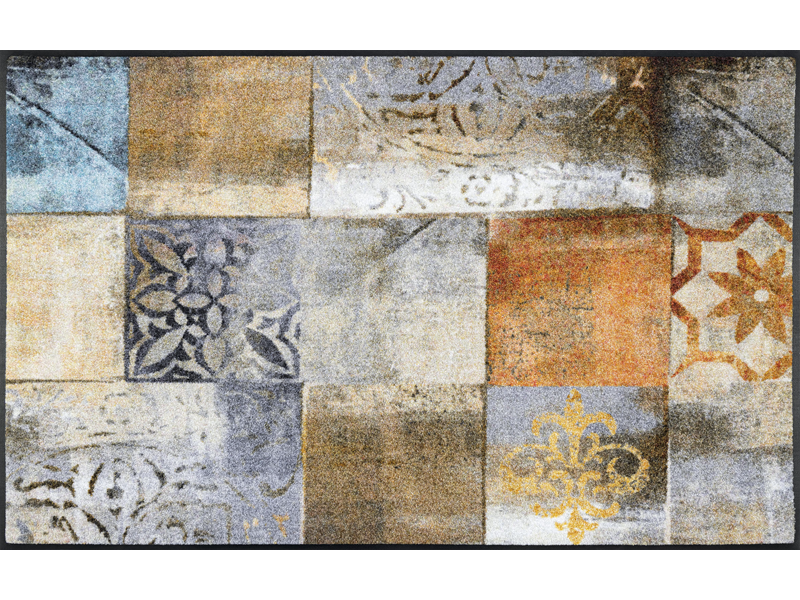 Wash+Dry 57171 - Tapijt - Rechthoek - Meerkleurig - 120x75 cm - Polyamide