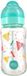 DBB REMOND Babyfles Lo Geometry Glass 240 Ml Silicone Speen 0-4 Maanden - System Mint Translucent - S / Box