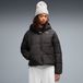 PUMA Essentials relaxed gewatteerd jack met capuchon voor Dames, Zwart, Maat M