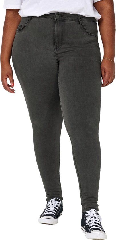Noisy May NMCALLIE Skinny Fit Jeans - Dark Grey Denim - Women's W46/L30