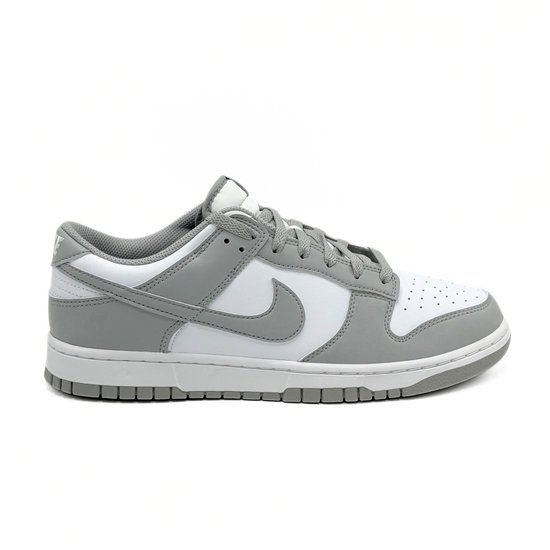 Nike Dunk Low Retro (Light Smoke Grey) - Men's Size 42 - Leather Sneakers