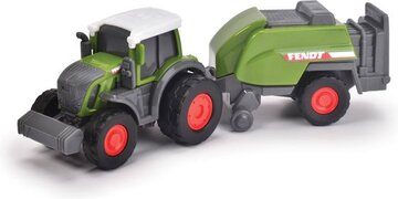 Fendt micro farmer - trekker met balenpers