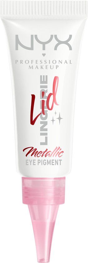 NYX Professional Makeup Lid Lingerie 01 Satin Silver Crème Oogschaduw