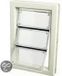 Ideal Pet Products Air Seal Pet Door XL White Plastic 47x35cm