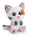 NICI GLUBSCHIS Calli Malli de babygelukskat, 15 cm, wit - 63044
