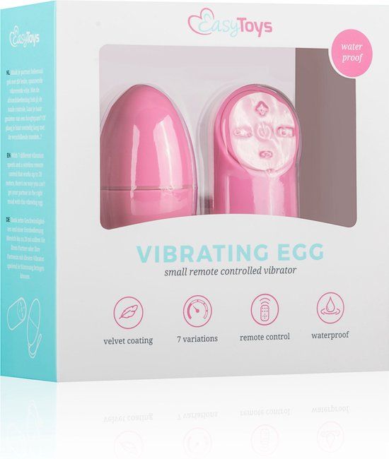 EasyToys Vibratie Ei - Roze