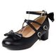 Elzusha - Mary Jane Pumps pour femmes avec talons angulaires