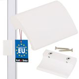 KOTARBAU Balkondeurgreep aluminium wit 9016 DE LUXE