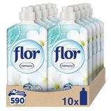 Flor Nenuco wasverzachter-concentraat, 590 blikjes, 1 l (10 stuks)
