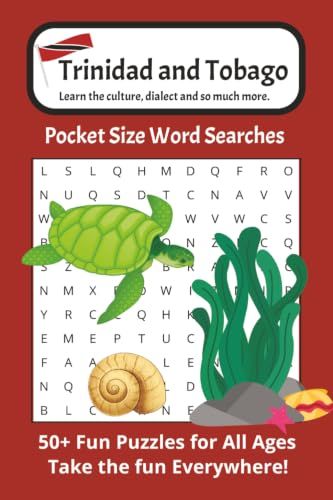 Trinidad and Tobago Pocket Size Word Search Puzzle Book