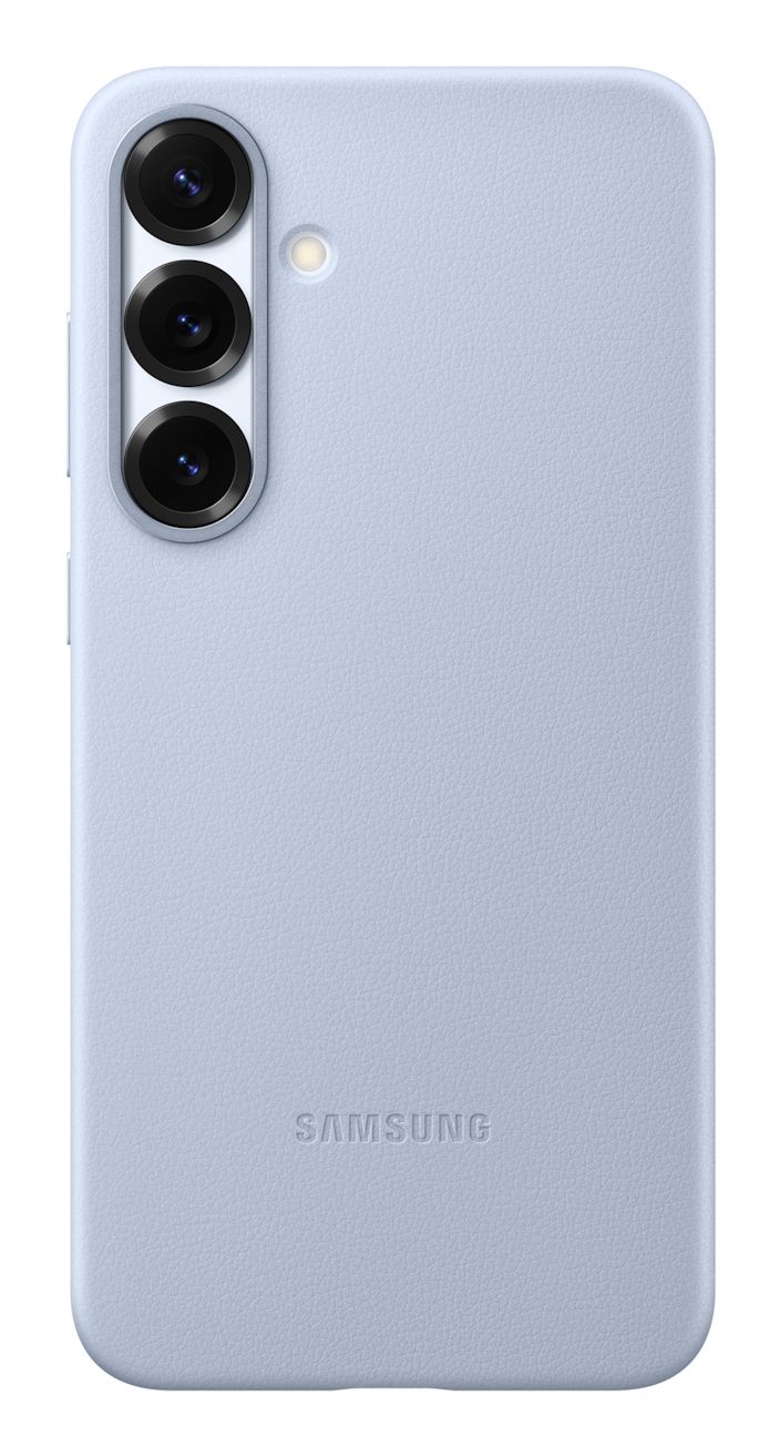 Samsung Galaxy S25+ Hoesje - Lichtblauw - Back Cover - Kunstleer