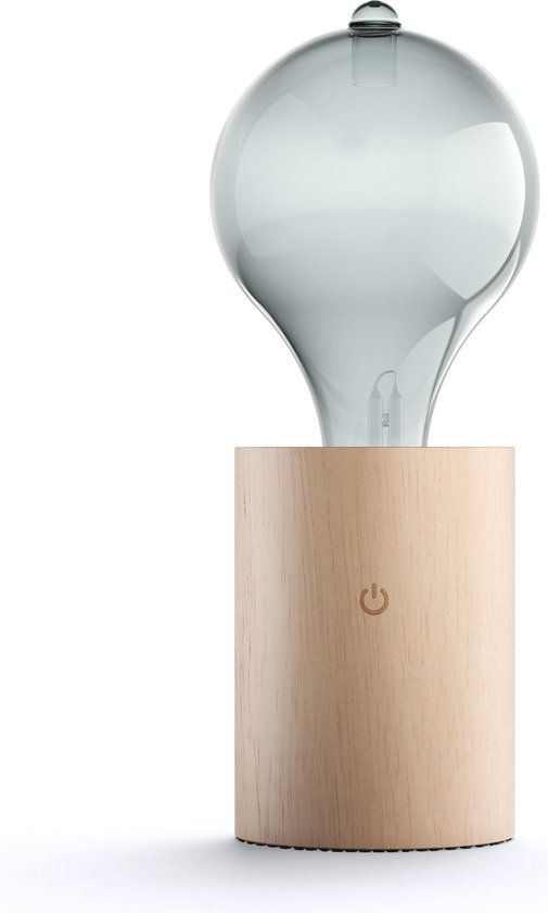 PRANAROM - EDISON Premium ultrasone etherische oliën diffuser - hout en glas