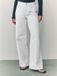 Next - Dames - Jeans met wijde pijpen - Wit