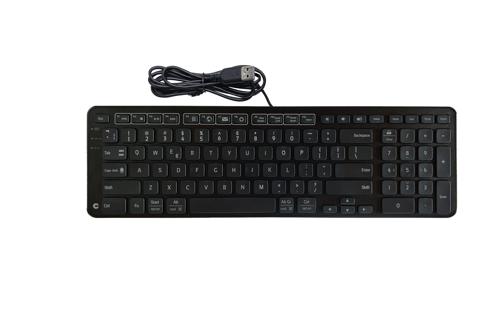 Contour Design Balance Keyboard - Ergonomic - US English - Black