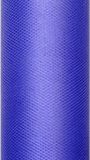Merkloos Glitter tule stof - 3x - paars - 15 x 900 cm - hobbyartikelen/knutselspullen - gaatjesstof
