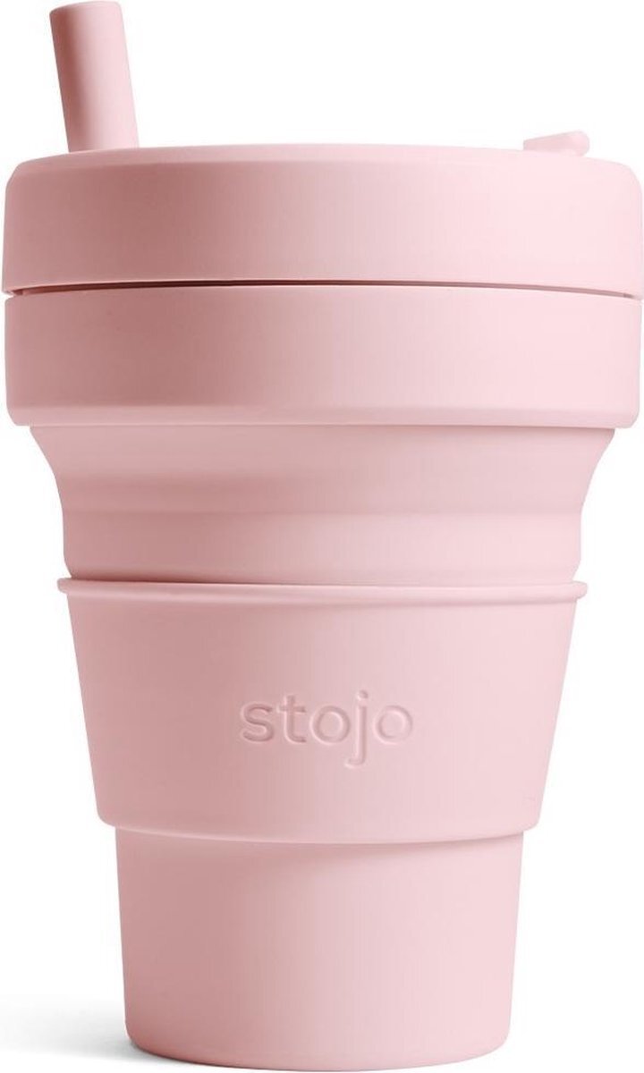 Stojo Biggie Cup Brooklyn - Uitgebreide Verpakking - 470 ml