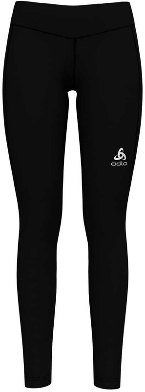 ODLO BL Core Warm Lange hardloopbroek Dames zwart L 2018 Trainingsbroeken