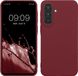 kwmobile telefoonhoesje geschikt voor Samsung Galaxy A37 5G - Back cover in bordeaux-violet