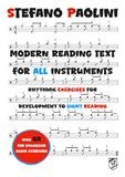 MODERN READING TEXT FOR ALL INSTRUMENTS: Rhythmic exercises for development to sight reading + QR code for audio exercises