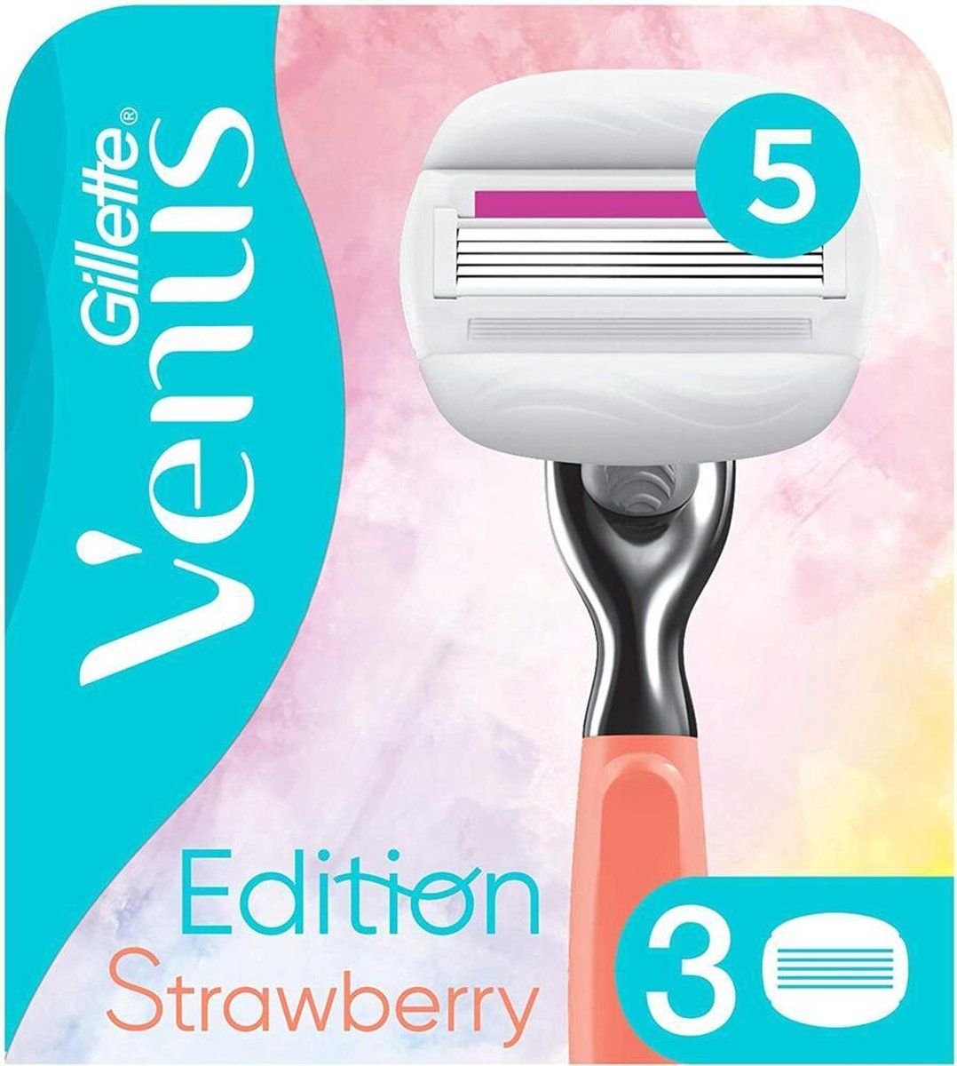 Gillette Scheermesjes Venus Comfortglide Strawberry - 3 stuks