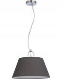 GTV KASEL Hanglamp - Grijs, E27, 40W, Ø40cm