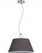 GTV KASEL Hanglamp - Grijs, E27, 40W, Ø40cm