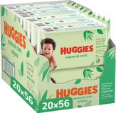Huggies Natural Care Billendoekjes - 1120 stuks