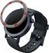kwmobile Beschermende Ring geschikt voor CMF by Nothing Watch Pro 2 (D398) Fitness Tracker - Bezel Ring voor smartwatch - Beschermring voor smartwatch in grijs / rood.